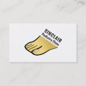 Foot Design, Podiatrie-Klinik, Podiatrist Visitenkarte (Vorderseite)