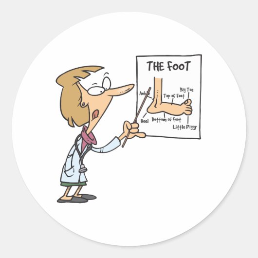 Foot Doctor Stickers (Vorderseite)