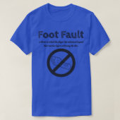 Foot Fault Disk Golf T-Shirt (Design vorne)