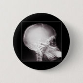 Foot in Mouth (Text hinzufügen) Button (Vorderseite)