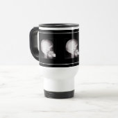 Foot in Mouth (Text hinzufügen) Reisebecher (Vorderseite Links)