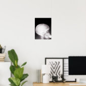 Foot in Mouth X-Ray Poster (Heimbüro)