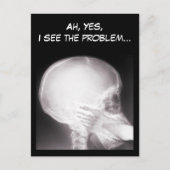 Foot in Mouth X-Ray Postkarte (Vorderseite)