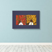 Foot Leinwanddruck (Insitu (Holzboden))