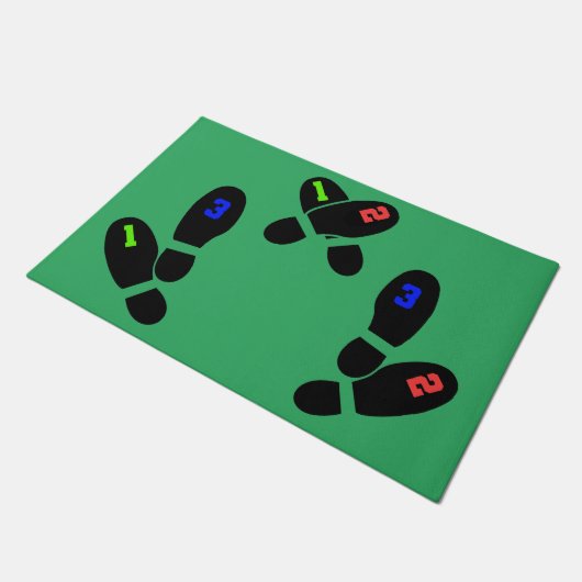 Foot Placement Mat Fußmatte (Schrägansicht)