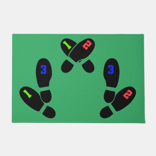 Foot Placement Mat Fußmatte (Vorderseite)