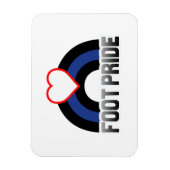 Foot Pride Magnet (Vertikal)