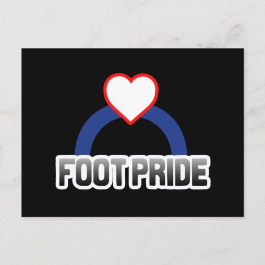 Foot Pride Postkarte (Vorderseite)