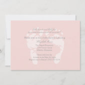 Foot Prints Einladung oder Ankündigung (Vorderseite)