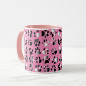 Foot Prints Tasse (Vorderseite Links)