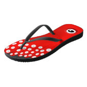 Foot Shaped Octopus Badesandalen (Schrägansicht)