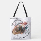 Football 2026 Tote Bag – Mexico USA Canada Design Tasche (Rückseite)