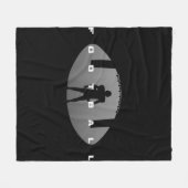 Football Apparel Football Fleecedecke (Vorderseite (Horizontal))