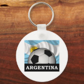 Football Argentinien Schlüsselanhänger (Vorderseite)