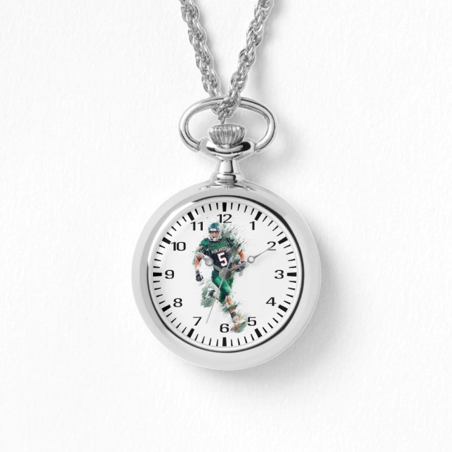 Football Armbanduhr (Vorderseite)