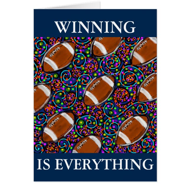 Football Art Blue (Vorne)