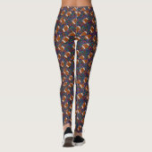 Football Art Design Leggings (Rückseite)