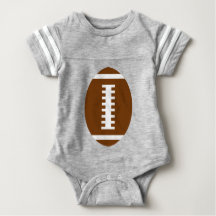 FOOTBALL BABY Gray | Front Football Graphic
