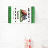 Football Baby Shower | A Little All Star Is On His Banner (InSitu)