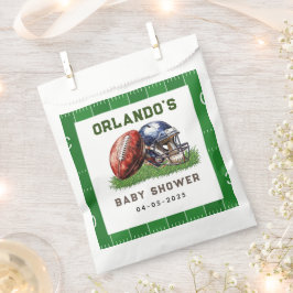 Football Baby Shower | A Little All Star Is On His Geschenktütchen