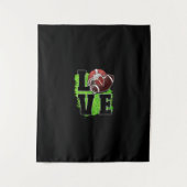 Football-Band Wandteppich (Vorderseite)