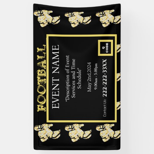 FOOTBALL BANNER (Vertikal)