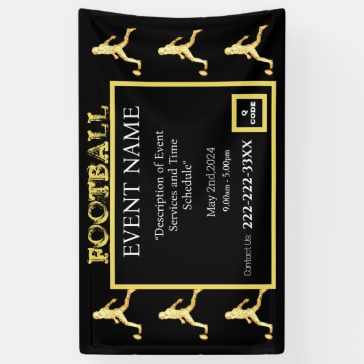 FOOTBALL BANNER (Vertikal)