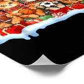 Football Baseball Basketball Player Funny Srt Chri Poster (Ecke)