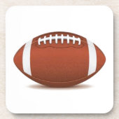 FOOTBALL-BILD ZU POSTEN GETRÄNKEUNTERSETZER (Vorderseite)