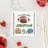 Football Birthday Junge Serviette (Beispiel)