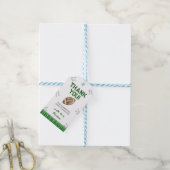 Football Birthday Party First Year Down Geschenkanhänger (Mit Garn)