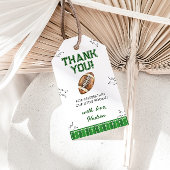 Football Birthday Party First Year Down Geschenkanhänger