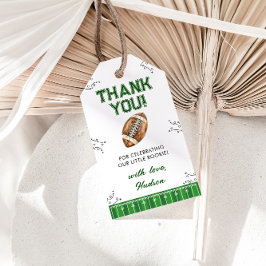 Football Birthday Party First Year Down Geschenkanhänger