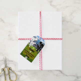 Football Birthday Party Thank You Favor Tags Geschenkanhänger