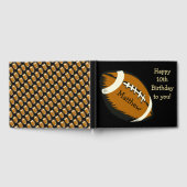 Football Birthday Sports Gästebuch (Voll)