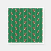 Football Birthday Thema Party Paper Serviette (Vorderseite)