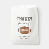 Football Boy Geburtstagsparty Geschenktütchen (Vorderseite)