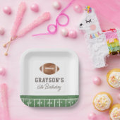 Football Boy Geburtstagsparty Pappteller (Party)