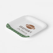 Football Boy Geburtstagsparty Pappteller (Gewinkelt)