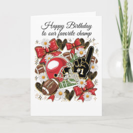 football card for women/girls karte