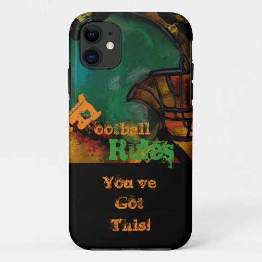 FOOTBALL Case-Mate iPhone HÜLLE (Rückseite)