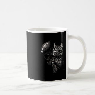 Football Cat Funny American Football Kitten Frauen Kaffeetasse