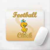 Football Chick Mousepad (Mit Mouse)