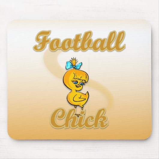 Football Chick Mousepad (Vorne)