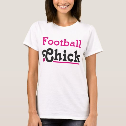 Football Chick T-Shirt (Vorderseite)