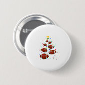 Football Christmas Tree Light Xmas Football Boys G Button (Vorne & Hinten)
