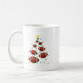 Football Christmas Tree Light Xmas Football Boys G Kaffeetasse (Links)