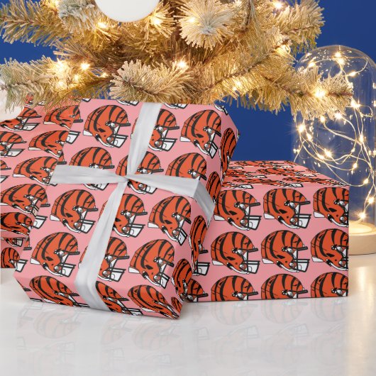 FOOTBALL CINCINNATI CHRISTMAS WRAPPING PAPER GESCHENKPAPIER (Feiertage)