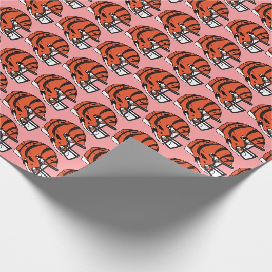 FOOTBALL CINCINNATI CHRISTMAS WRAPPING PAPER GESCHENKPAPIER (Ecke)