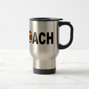 Football Coach Personalisiert Reisebecher
